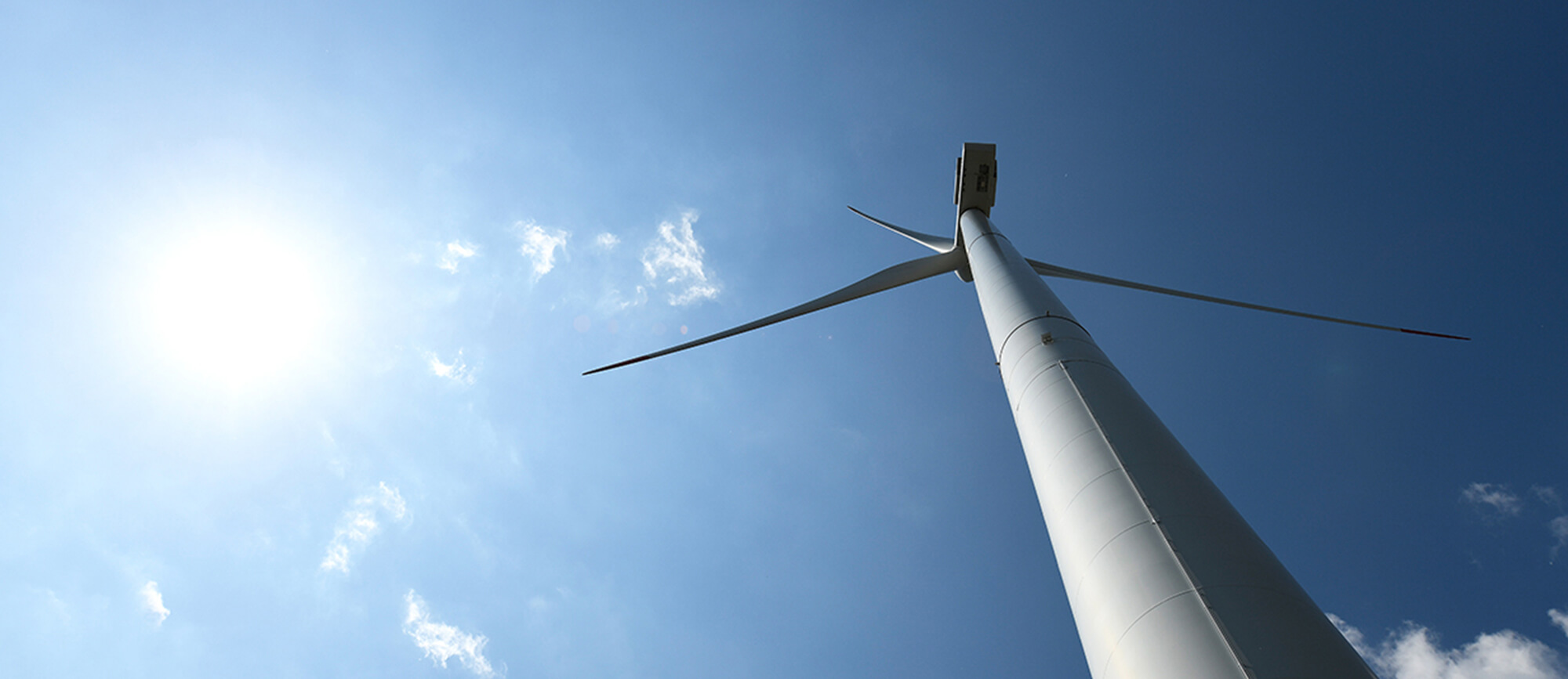Das Windkraftwerk Haldenstein bei Chur ist das einzige seiner Art in Graubünden