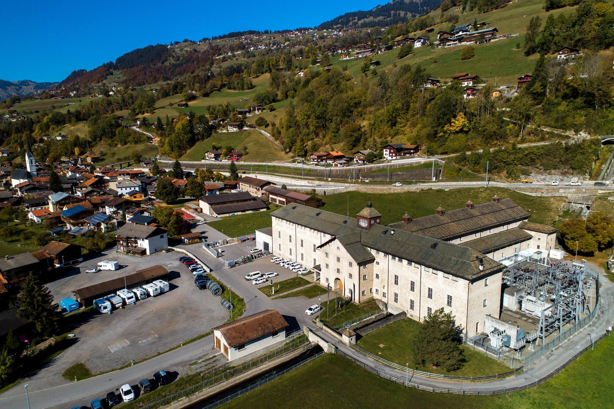 Kraftwerk Küblis: Seit über 100 Jahren liefert es nachhaltige Energie aus Wasserkraft für die Region.