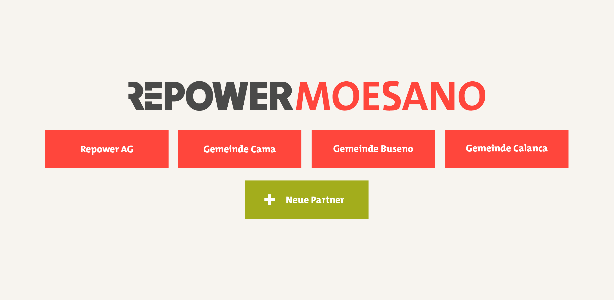 Repower Moesano: Partnergemeinden Buseno, Cama, Calanca; Stromversorgung ab 2027 über Repower Moesano SA