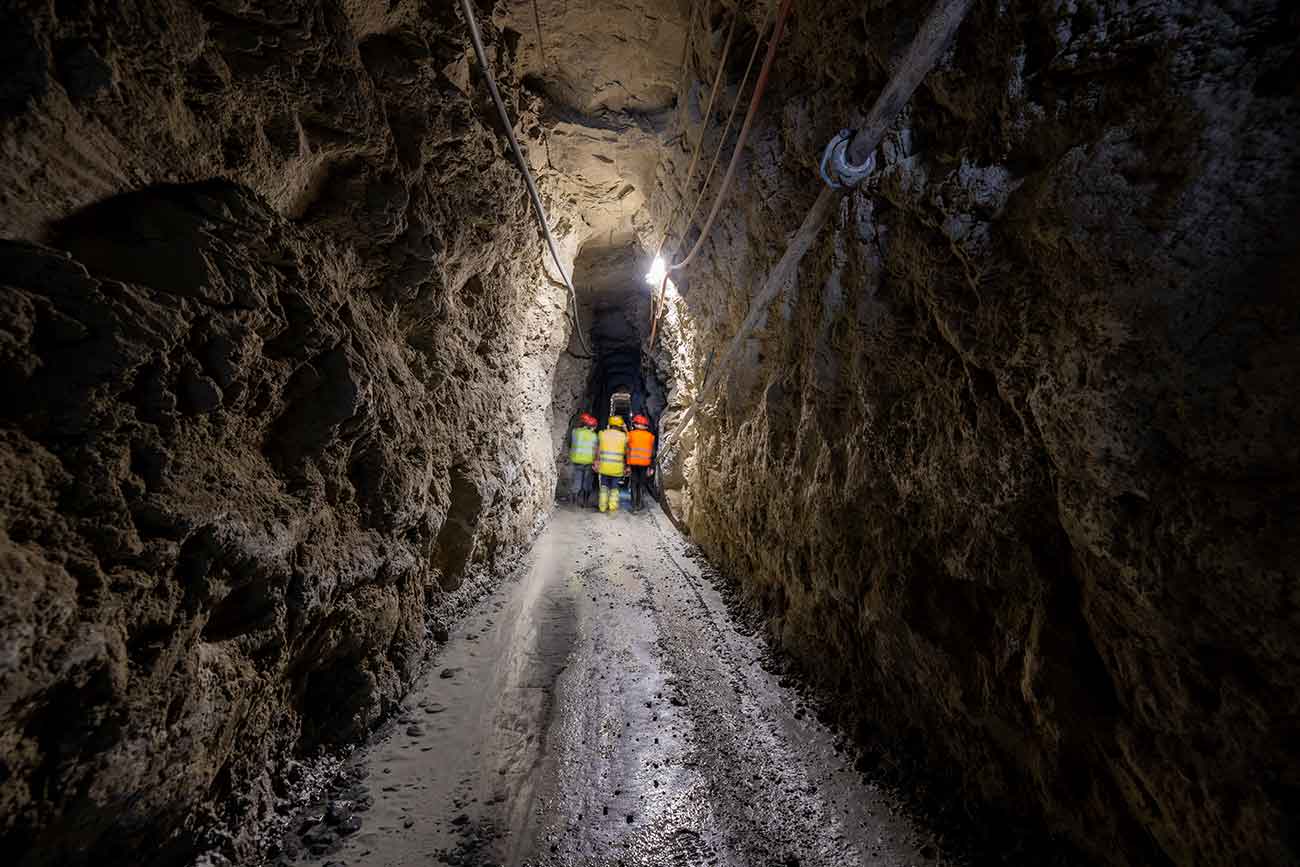 Bauarbeiten an der Gesamterneuerung des Kraftwerks Robbia