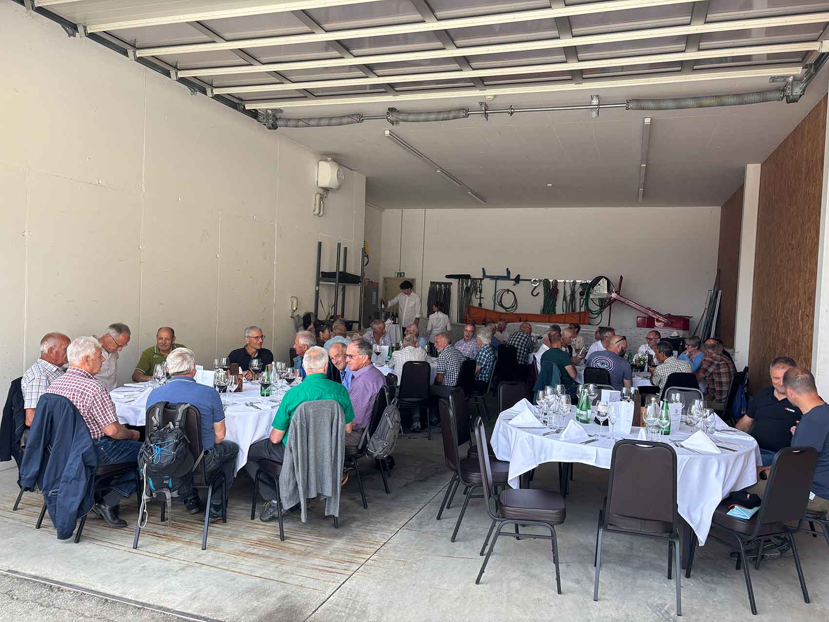 Repower-Pensionierte geniessen die Zeit miteinander