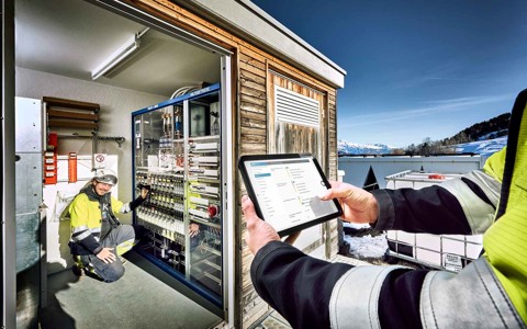 Trafostation von Repower